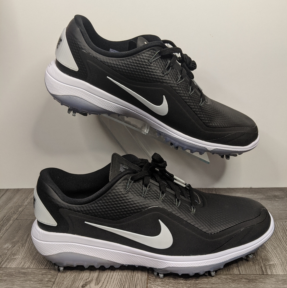 New Nike React Vapor 2 Golf Cleats Black/White